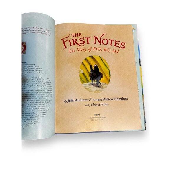 The First Notes: The Story Of Do Re Mi By Julie Andrews & Emma Walton Hamilton 1 - Picture 5 of 8